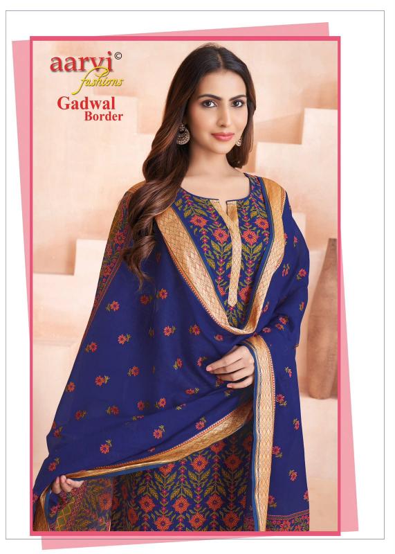 Aarvi gadwal border vol-11 jaipuri kurtis wholesale in mumbai